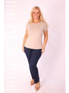 Latynka Beige Kereknyakú Kalina Felső