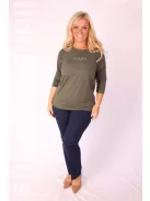 Latynka Khaki Nina Felső