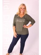 Latynka Khaki Agata Felső
