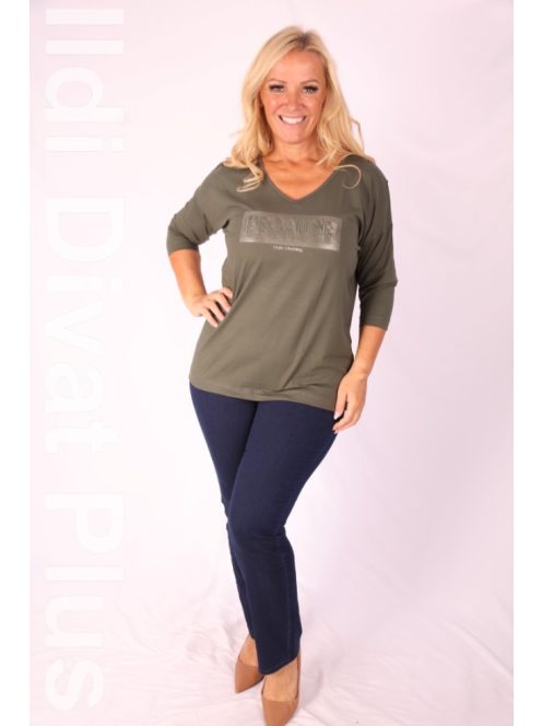 Latynka Khaki Agata Felső