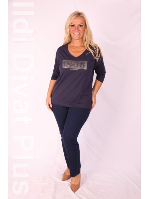 Latynka Sötétkék Agata Felső