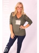 Latynka Khaki Nikola Felső