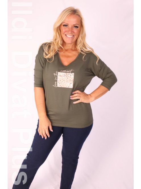 Latynka Khaki Nikola Felső