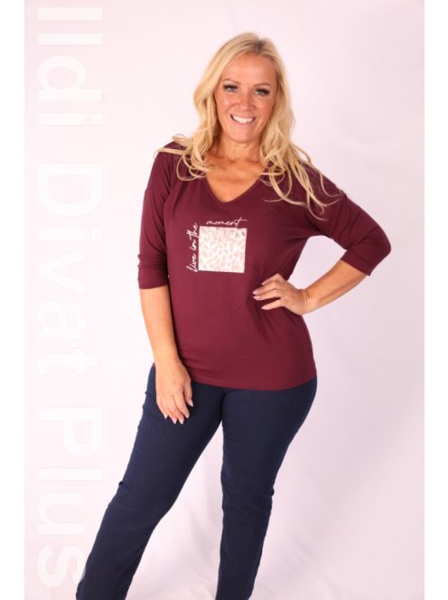 Latynka Padlizsánlila Nikola Felső