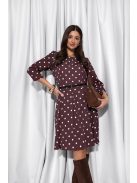 Gotta Csokibarna-Fehér Pöttyös 7/8 Golde Ruha