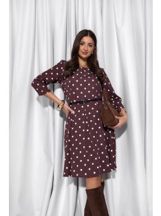 Gotta Csokibarna-Fehér Pöttyös 7/8 Golde Ruha