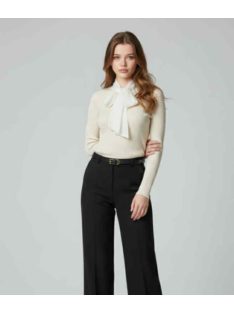 Autumn Ekrü Kötött Jemann Felső