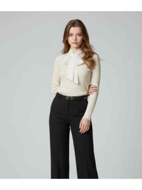 Autumn Ekrü Kötött Jemann Felső