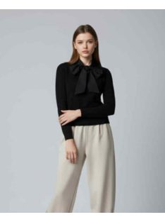 Autumn Fekete Kötött Jemann Felső