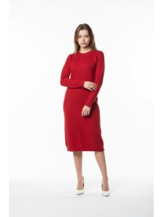 Autumn Piros Kötött Ferry Ruha