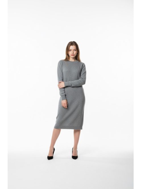 Autumn Szürke Kötött Ferry Ruha