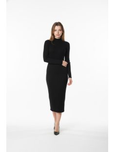 Autumn Fekete Minna Kötött Ruha