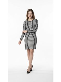 Autumn Fekete-Fehér Mintás Zenit Ruha