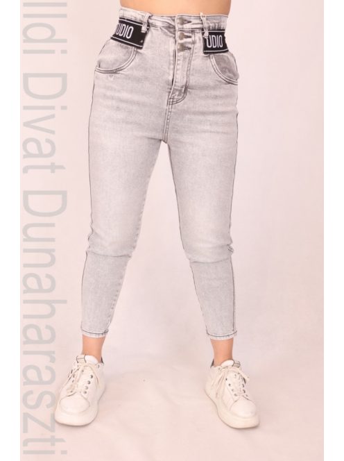 M.Sara Szürke Medulin Farmernadrág