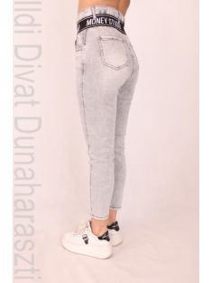 M.Sara Szürke Medulin Farmernadrág