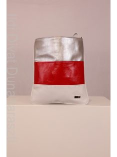 Via Ezüst-Piros-Fehér Déva Táska