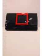 Via Sötétkék-Piros Lakk Bőr/Műbőr Táska