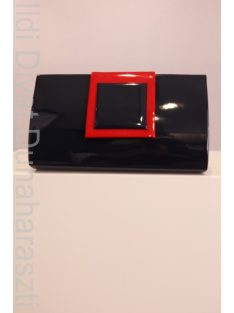 Via Sötétkék-Piros Lakk Bőr/Műbőr Táska