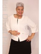 Victoria Maxi Ekrü Zippes Boleró-42