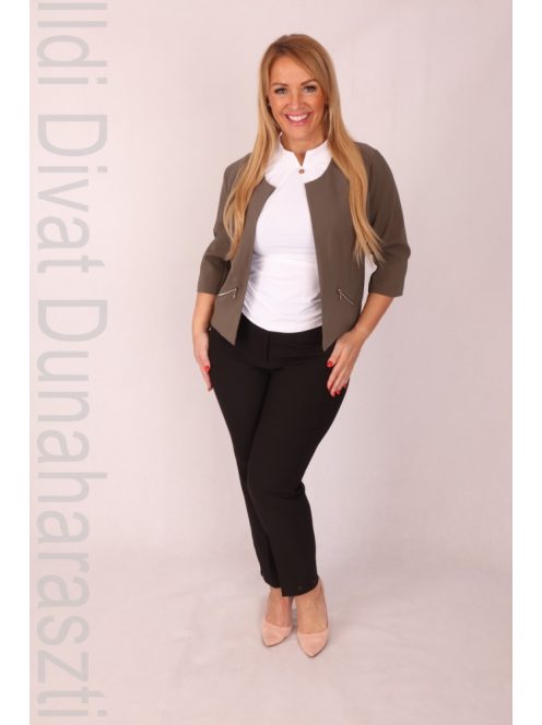 Victoria Maxi Keki Blézer-42