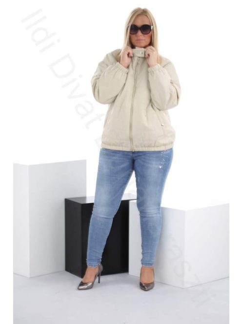 Victoria Maxi beige átmeneti kabát