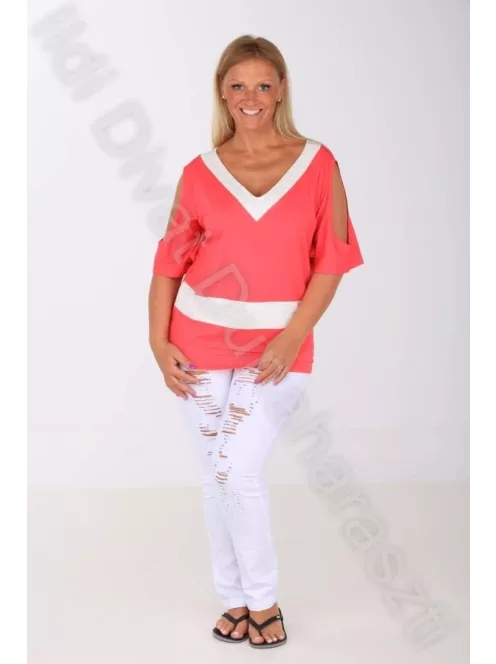 Victoria Maxi Vágott Vállú Felső