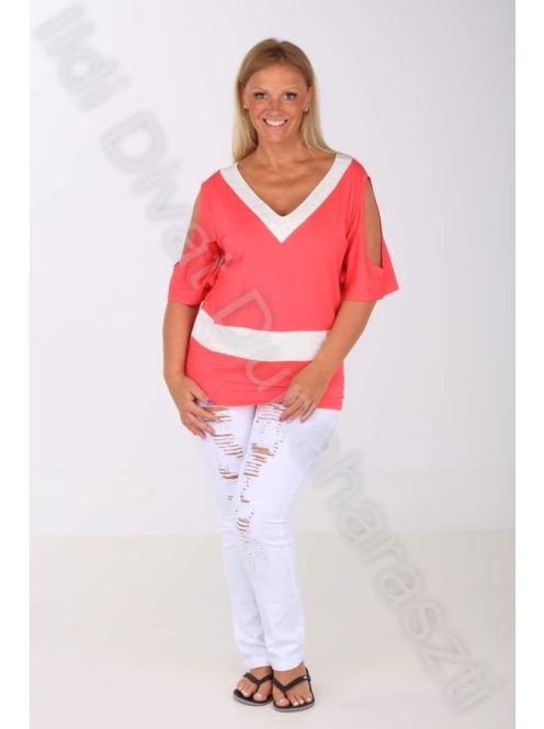 Victoria Maxi Vágott Vállú Felső