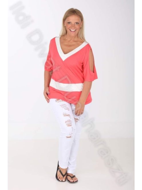 Victoria Maxi Vágott Vállú Felső