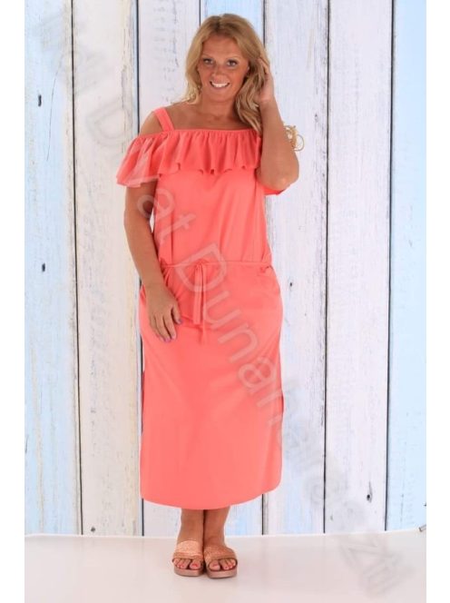 Victoria Maxi Fodros Korall Maxi  Ruha