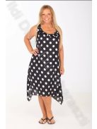 Victoria Maxi Muszlin Pöttyös Ruha