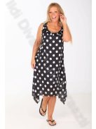 Victoria Maxi Muszlin Pöttyös Ruha