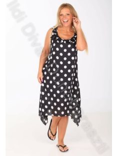 Victoria Maxi Muszlin Pöttyös Ruha