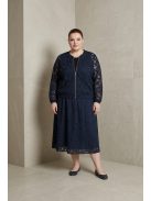 Via Appia Sötétkék Csipkés Léna Blézer