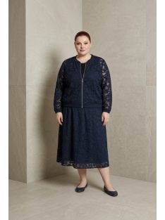 Via Appia Sötétkék Csipkés Léna Blézer