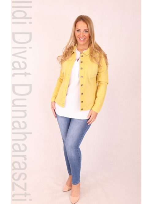 Wannabee Sárga Olívia Farmerkabát