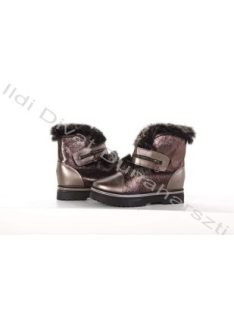 Auly Ezüst Bundás Bokacsizma