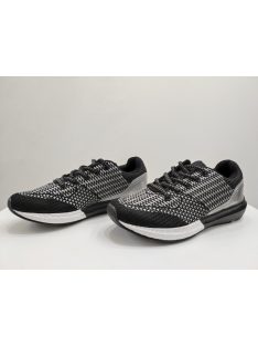 Basic Fekete-Fehér Mintás Cipő