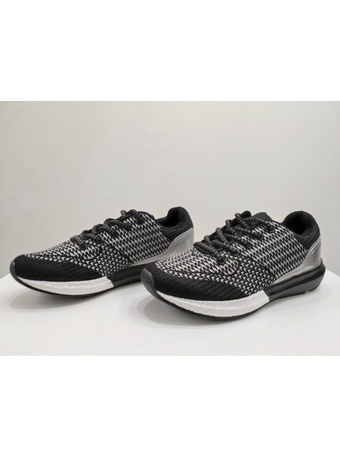 Basic Fekete-Fehér Mintás Cipő