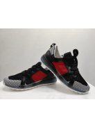 Basic Fekete-Fehér-Piros Cipő