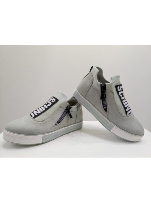 Basic Almazöld Schino Magasított Szárú Cipő