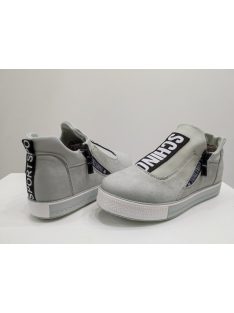 Basic Almazöld Schino Magasított Szárú Cipő