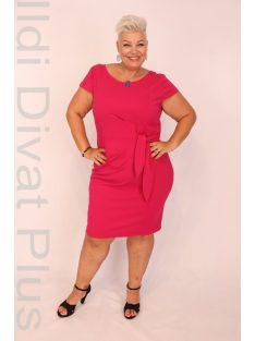 Zita Fuxia Oldalt Kötős Ruha