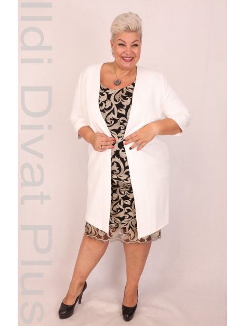 Zita Ekrü Hosszított Blézer-2XL