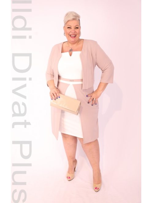 Zita Mályva-Ekrü Komplé-3XL