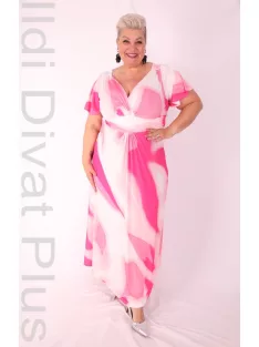 Zita Pink-Mintás Angelina Maxi Ruha