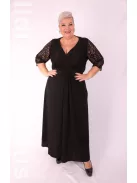 Zita Fekete-Csipkés Maxi Ruha