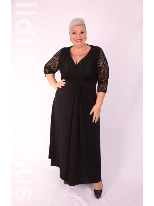 Zita Fekete-Csipkés Maxi Ruha