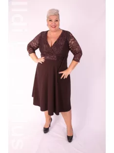 Zita Barna Csipkés 3/4 Ujjú Ruha