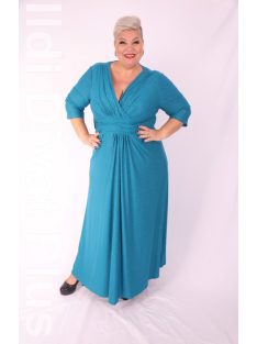 Zita Türkiz Csillogós Maxi Ruha