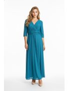 Zita Türkiz Csillogós Maxi Ruha